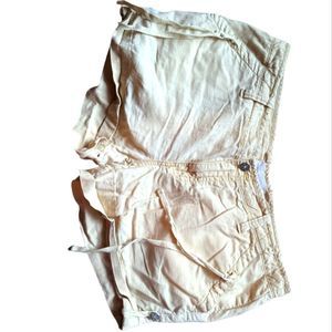 🛍️ Light Yellow Cotton Shorts